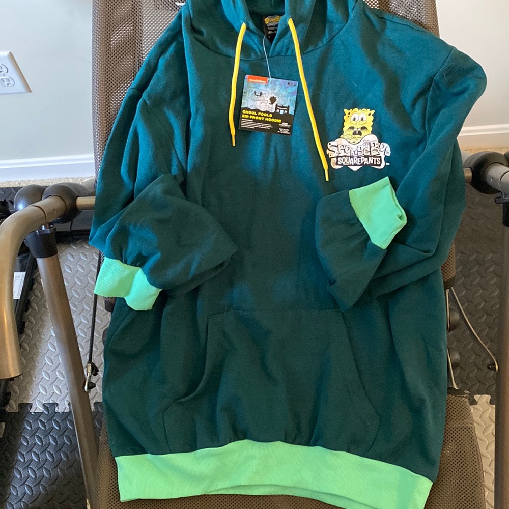 NWT SpongeBob SquarePants Ghoul Fools Hoodie
